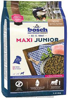 Bosch Junior Maxi 1kg didelių veislių šuniukams (suaugusių svoris virš 25kg)